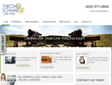 Tablet Screenshot of lowcountrylawyerssc.com